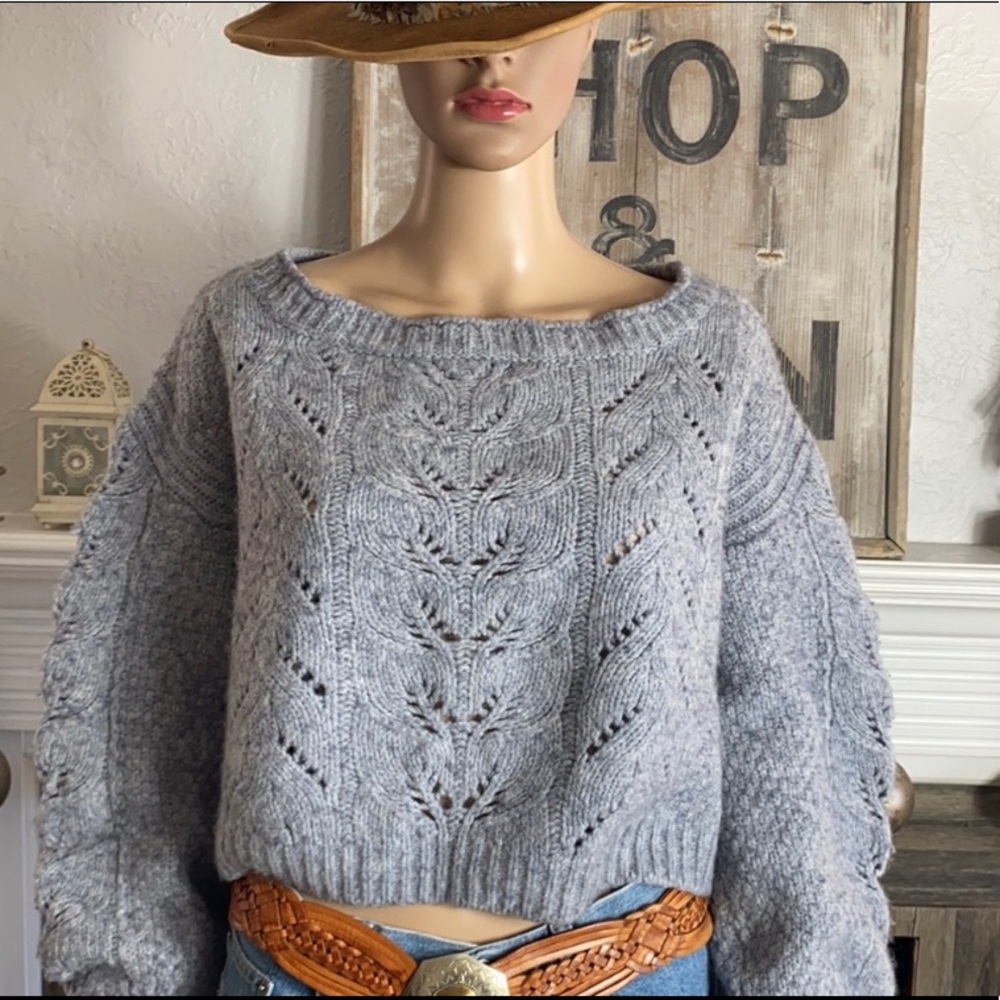 Victoria’s Secret Wool Crop Sweater